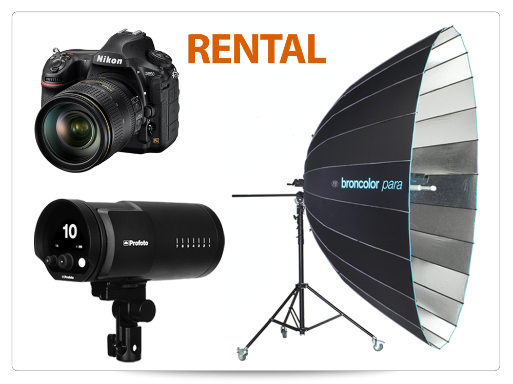 professional photographic equipment rental at pro centre London 